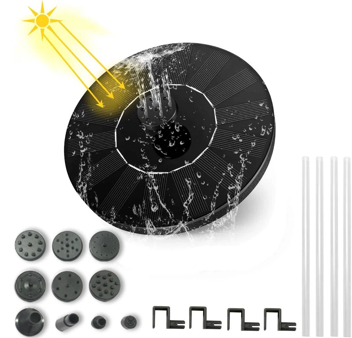 HOT SALE🔥Solar-Powered Bird Fountain Kit