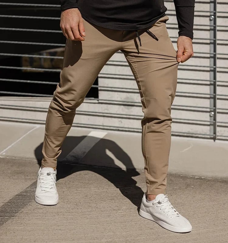 Stretch suit pants