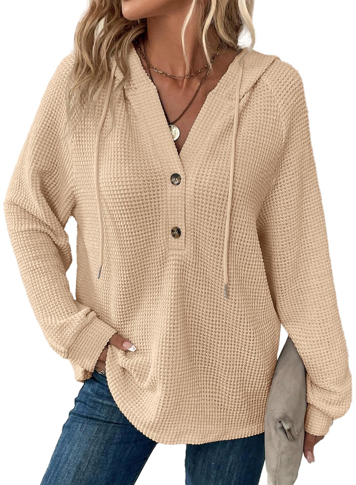 🔥 Women's Knitted Long Sleeve Casual Sweatshirt